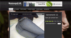 Desktop Screenshot of numsegejl.dk